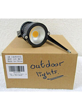 Set of Four Familite Outdoor Lighting 12V 6W Fixtures and Spikes